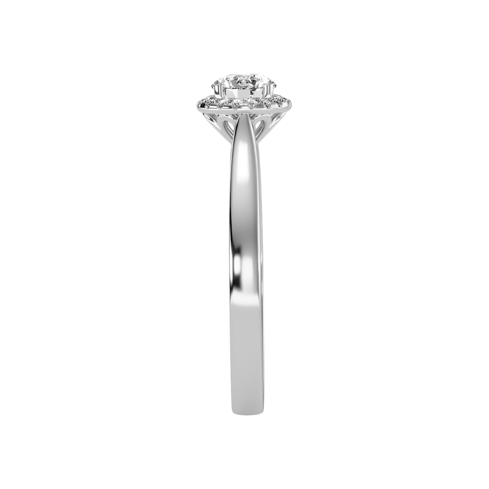 Affable Halo Ring