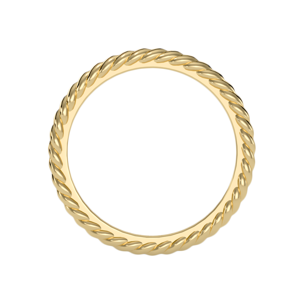 The Eye-Catching Wedding Band-Color_Yellow-Gold