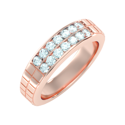 Glitzy Men's Band-Color_Rose-Gold