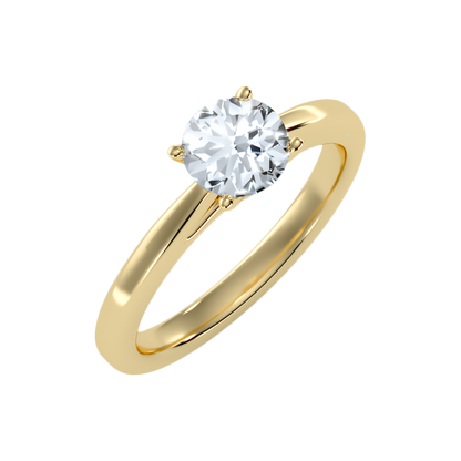 Offing Solitaire Ring-Color_Yellow-Gold