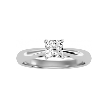 The Pure Single Stone Ring