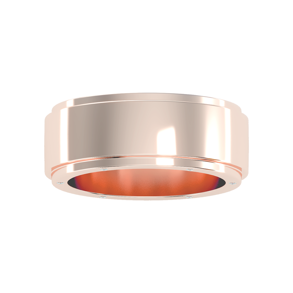 Divine Men's Broad Band Ring