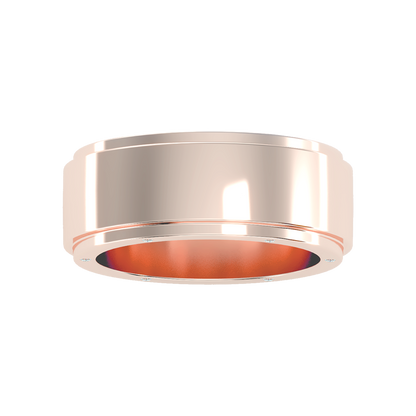 Divine Men's Broad Band Ring
