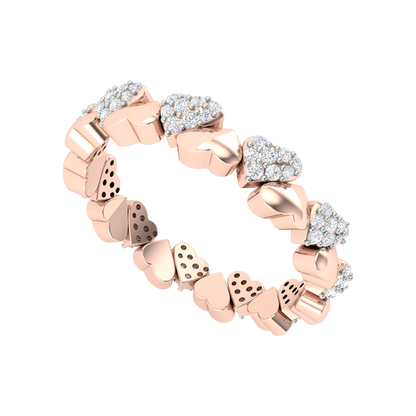 Coralie Heart Ring-Color_Rose-Gold