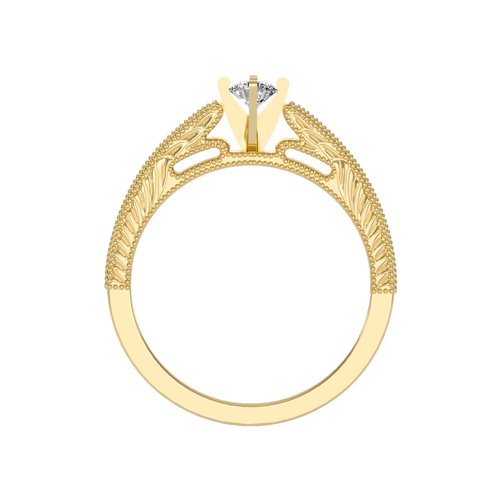 Bloom Solitaire Ring