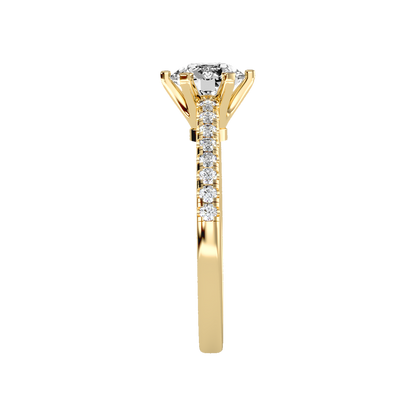 Light Solitaire Ring