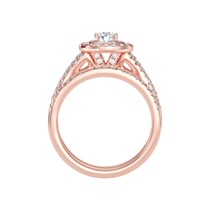 Glistening Bridal Ring Set