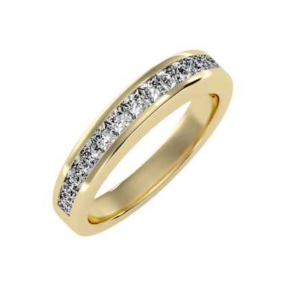 Rain Half Eternity Band-Color_Yellow-Gold