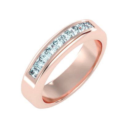 Lustrous Men's Band-Color_Rose-Gold