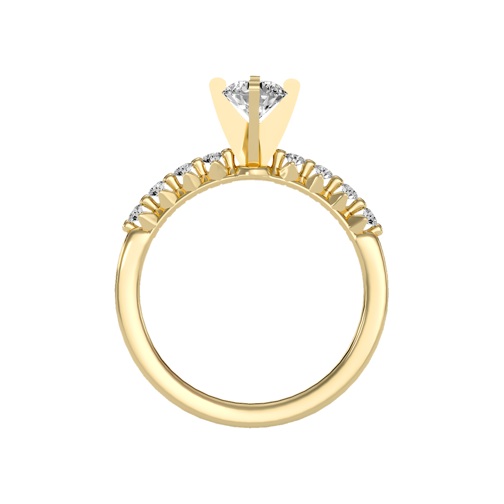 Opulent Solitaire Ring