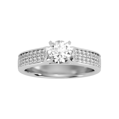 Unique Solitaire Ring