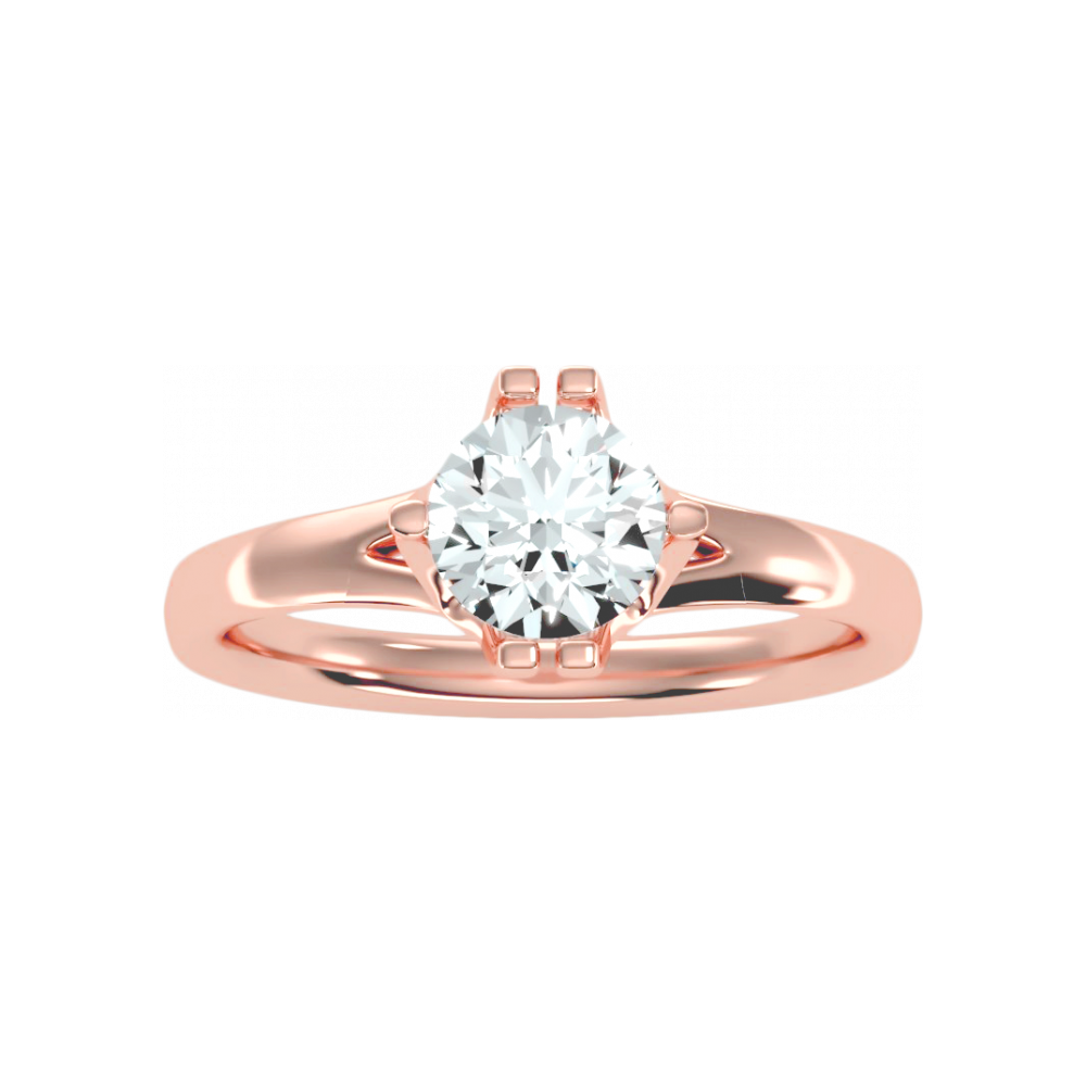 The Confident Single Stone Ring