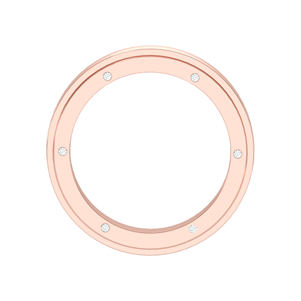 Divine Men's Broad Band Ring