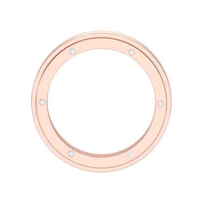 Divine Men's Broad Band Ring