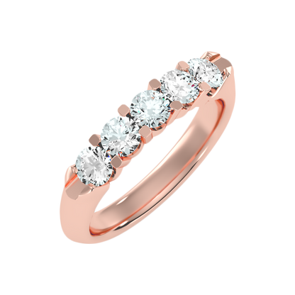 Joily Half Eternity Band-Color_Rose-Gold