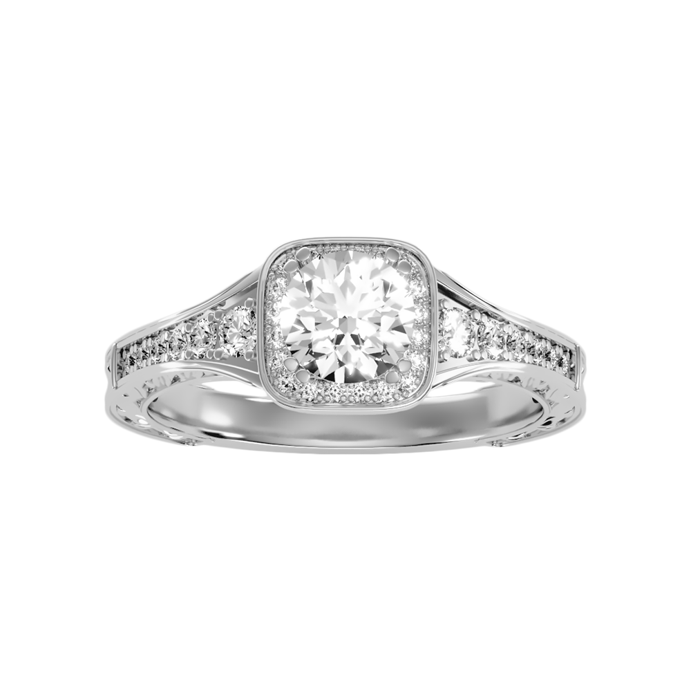 Belle Halo Ring