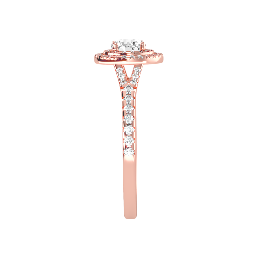 Celebrated Halo Ring