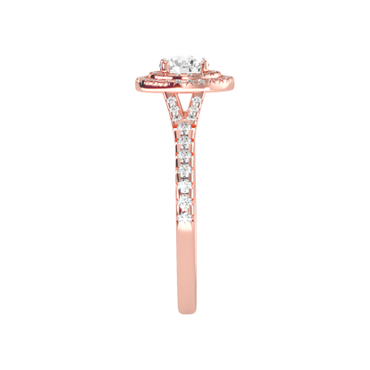 Celebrated Halo Ring