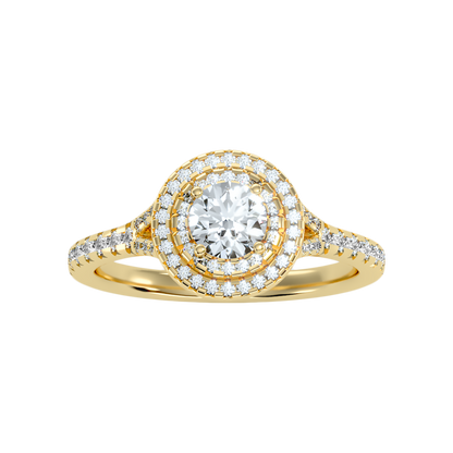 Celebrated Halo Ring