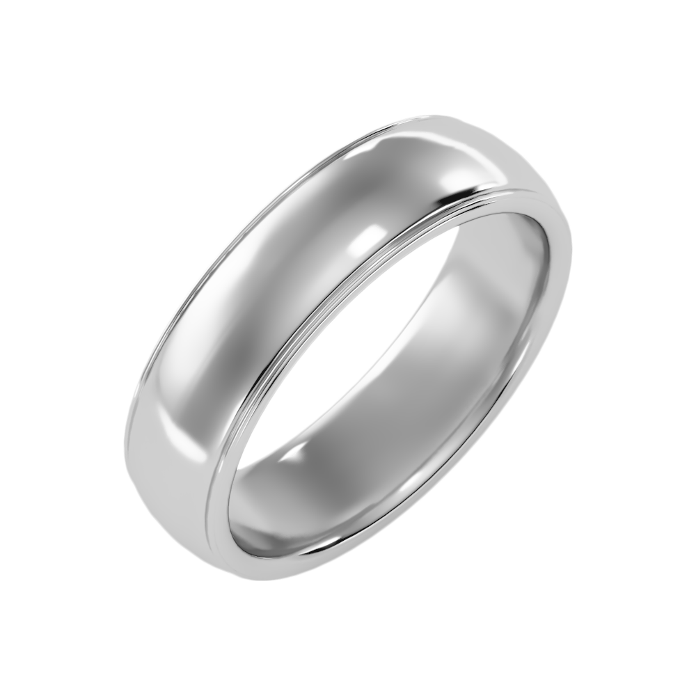 Loraison Wedding Band-Color_White-Gold