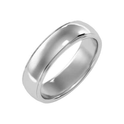 Loraison Wedding Band-Color_White-Gold