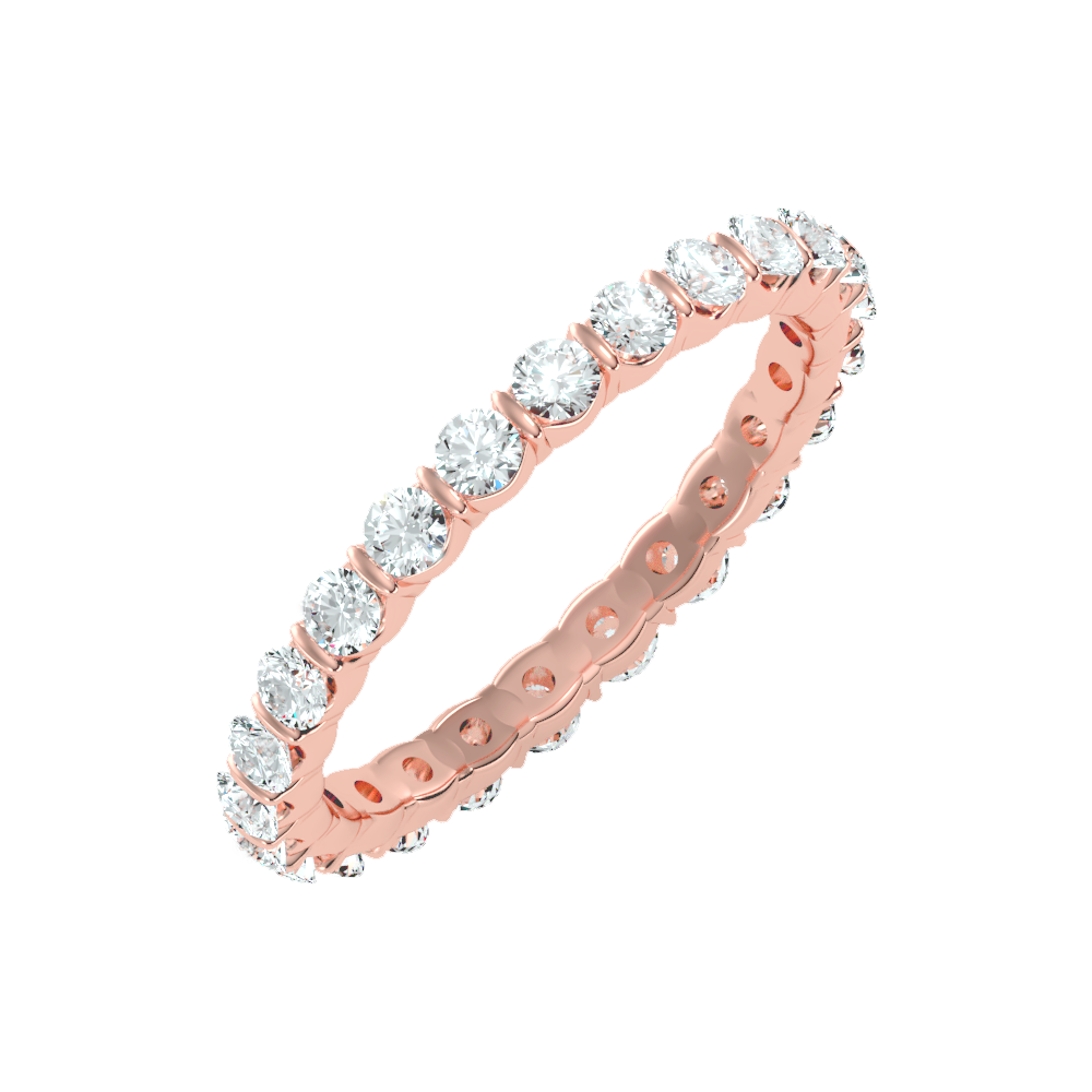 Genuine Spark Eternity Band-Color_Rose-Gold