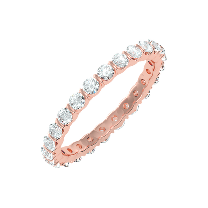 Genuine Spark Eternity Band-Color_Rose-Gold