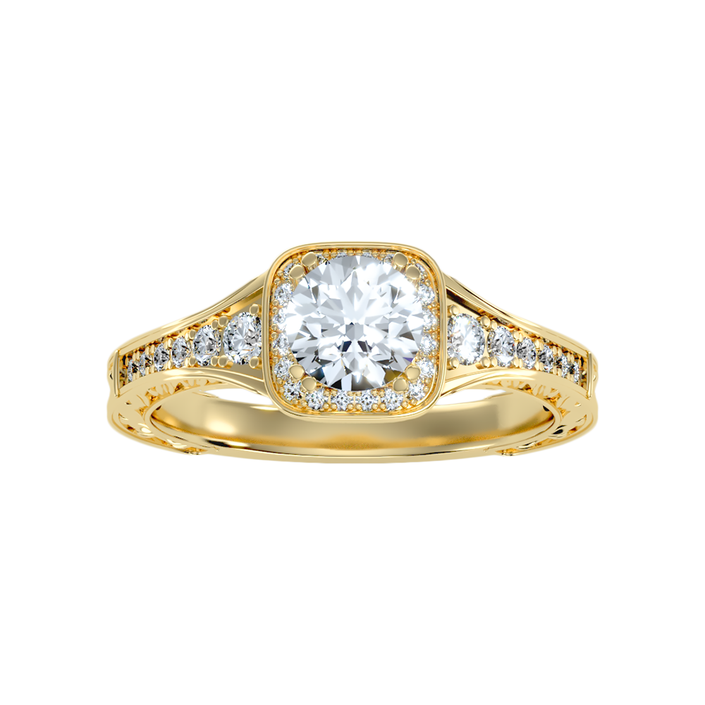 Belle Halo Ring
