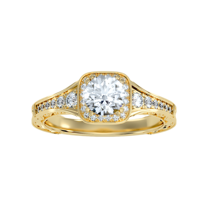 Belle Halo Ring