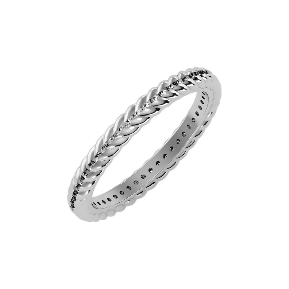 The Eye-Catching Wedding Band