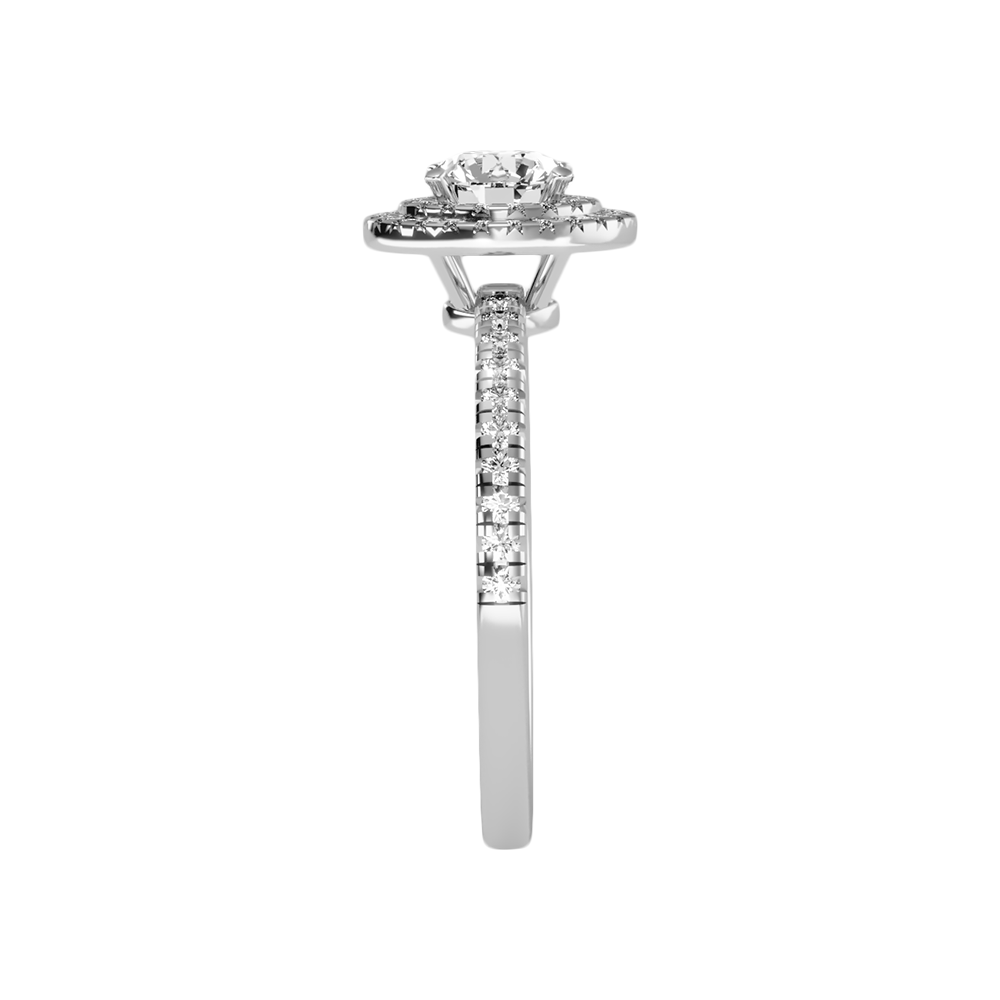 Terrific Halo Diamond Ring