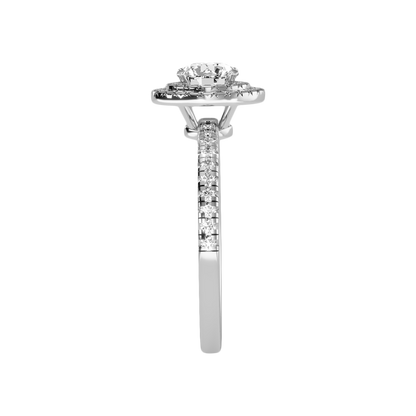 Terrific Halo Diamond Ring
