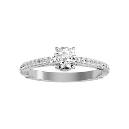 The Gracious Solitaire Ring