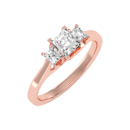 Alight Tri Stone Ring