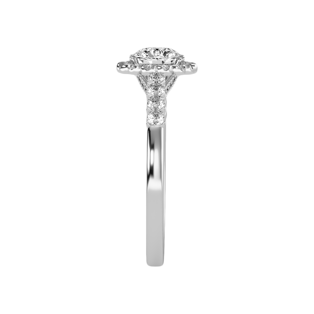 Kallos Classic Halo Diamond Engagement Ring