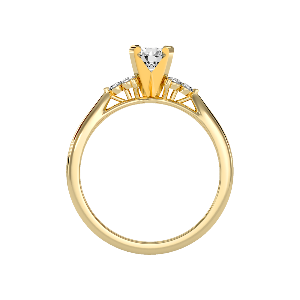 Blooming Solitaire Ring