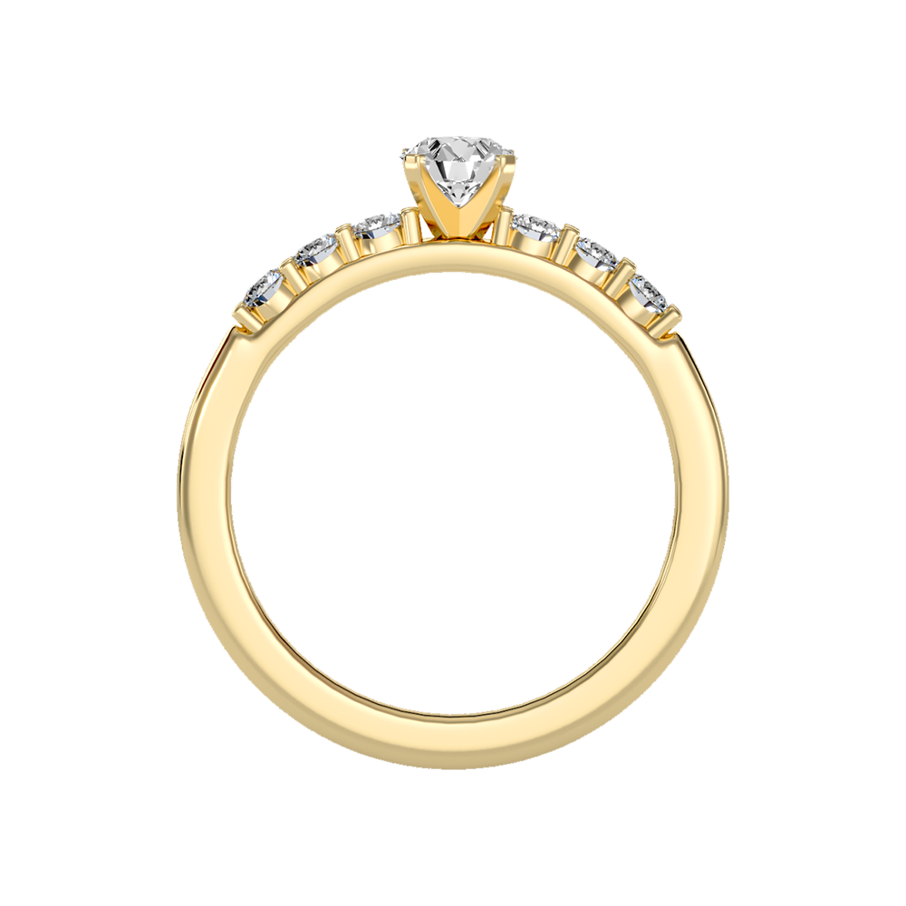 Elevated Solitaire Ring