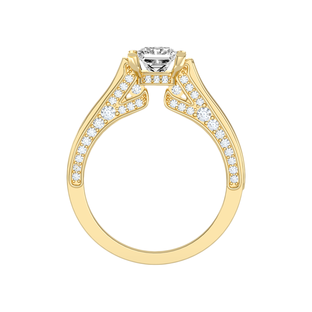 Piquant Solitaire Ring