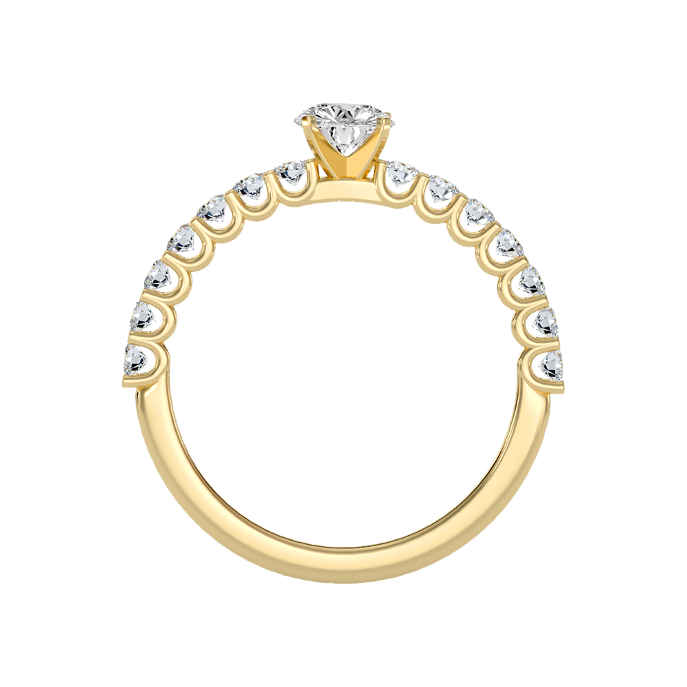 Electric Solitaire Ring