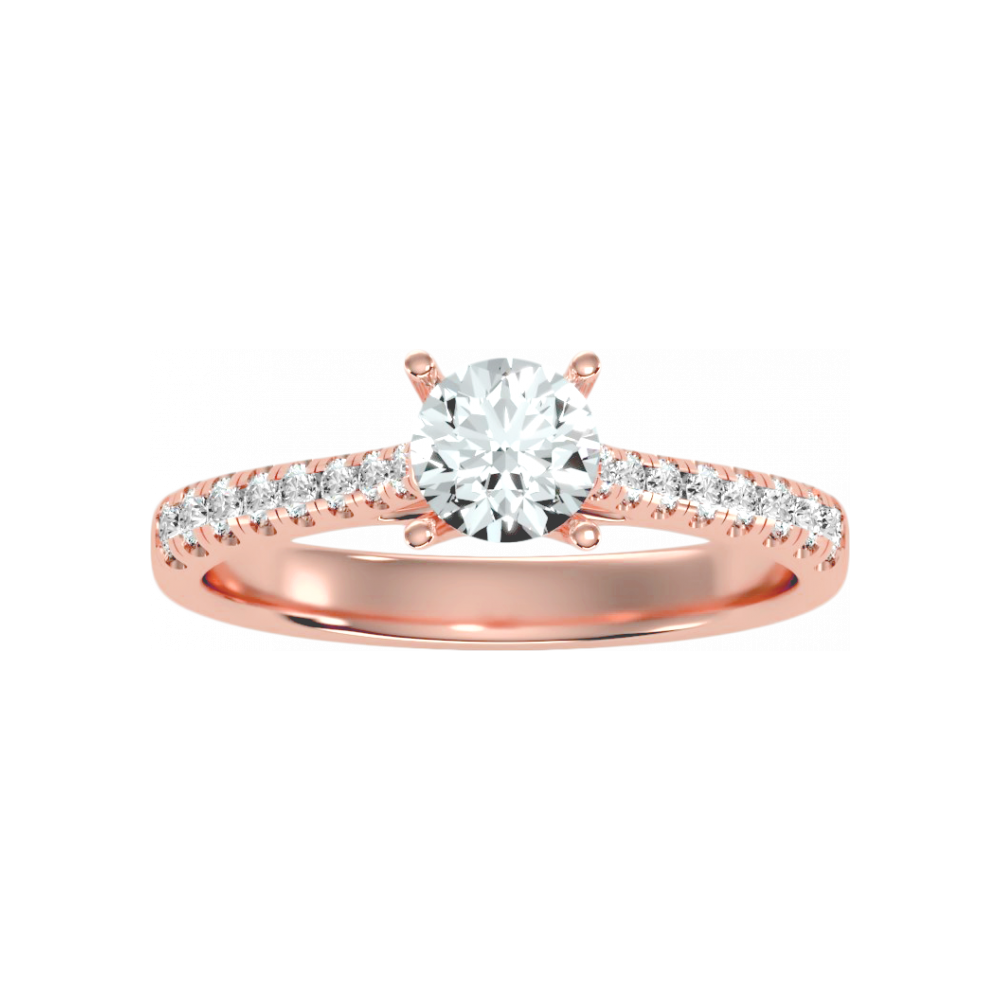 The Fortunate Solitaire Ring