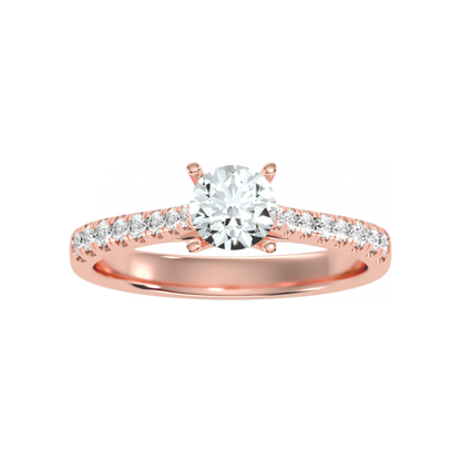 The Fortunate Solitaire Ring