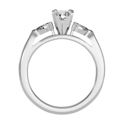 Styliah Solitaire Ring-Color_White-Gold
