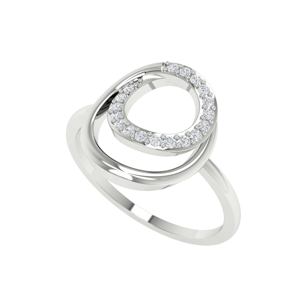 Beauty hoop Eternity Ring