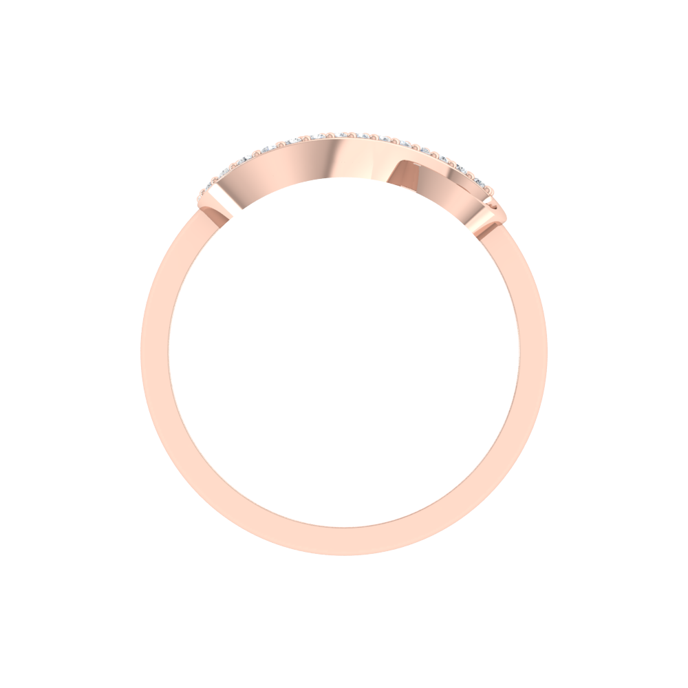 Glistening Infinity Ring