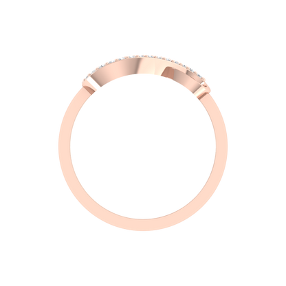 Glistening Infinity Ring