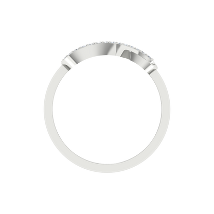 Glistening Infinity Ring