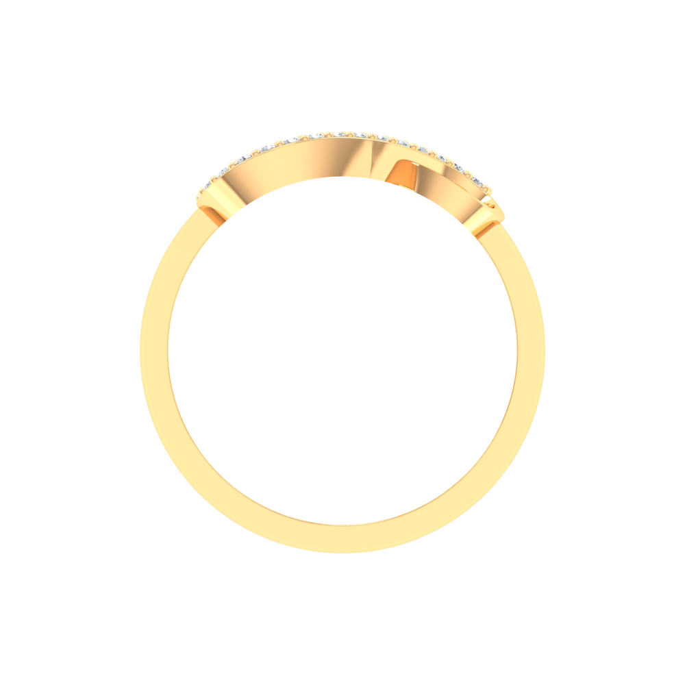 Glistening Infinity Ring