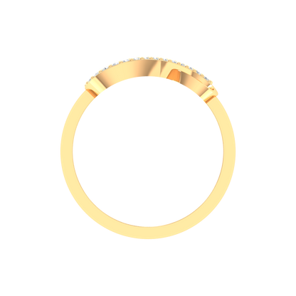 Glistening Infinity Ring