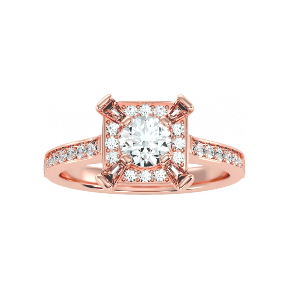 The Attractive Single Stone Ring