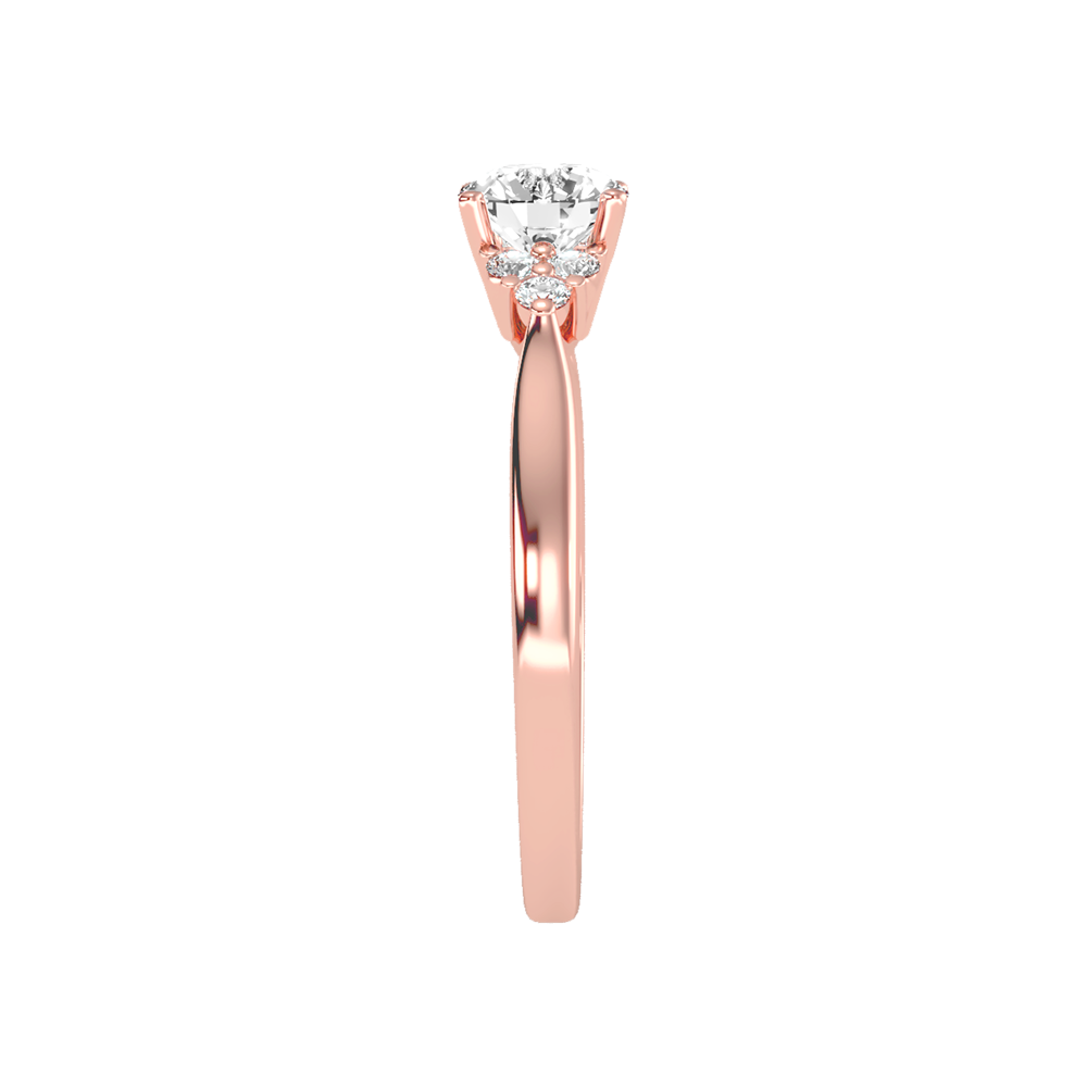Celestial Solitaire Ring